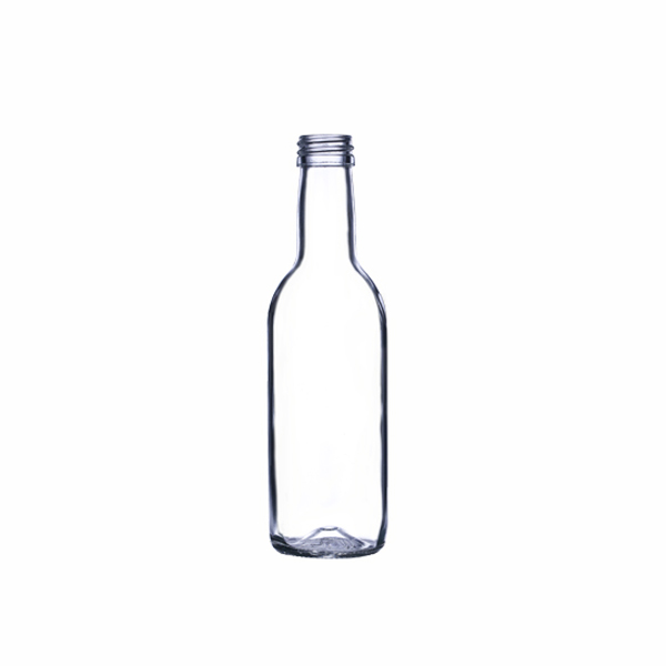 China Popular Design for Kids Glass Water Bottle - 500ML flat glass syrup  bottle – Ant Glass factory and manufacturers