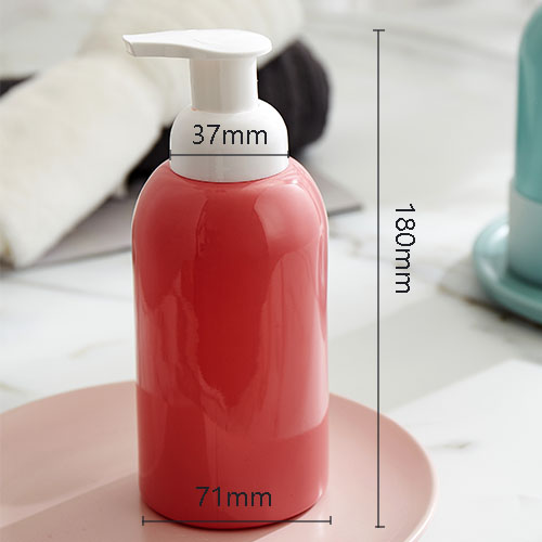 Buy Wholesale China Clear Foaming Soap Dispenser 300/500ml Foam Hand Soap  Dish Liquid Container Plastic Pump Bottle & Cosmetic Foaming Bottle at USD  1.98