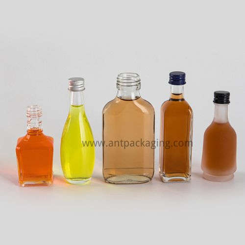 50ml glass spirit bottle