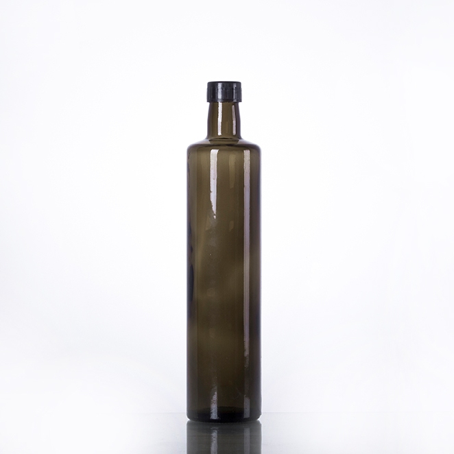 brown olive oil bottle