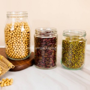 dry food glass packaging