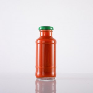 glass sauce bottle