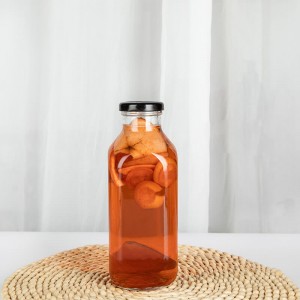 juice glass bottle 500ml