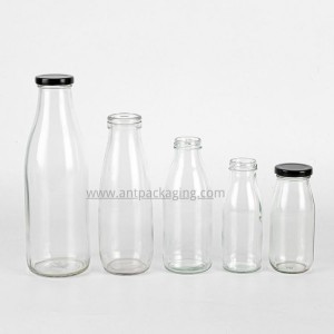 milk glass bottle