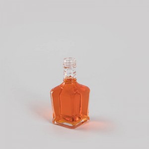 mini glass liquro bottle