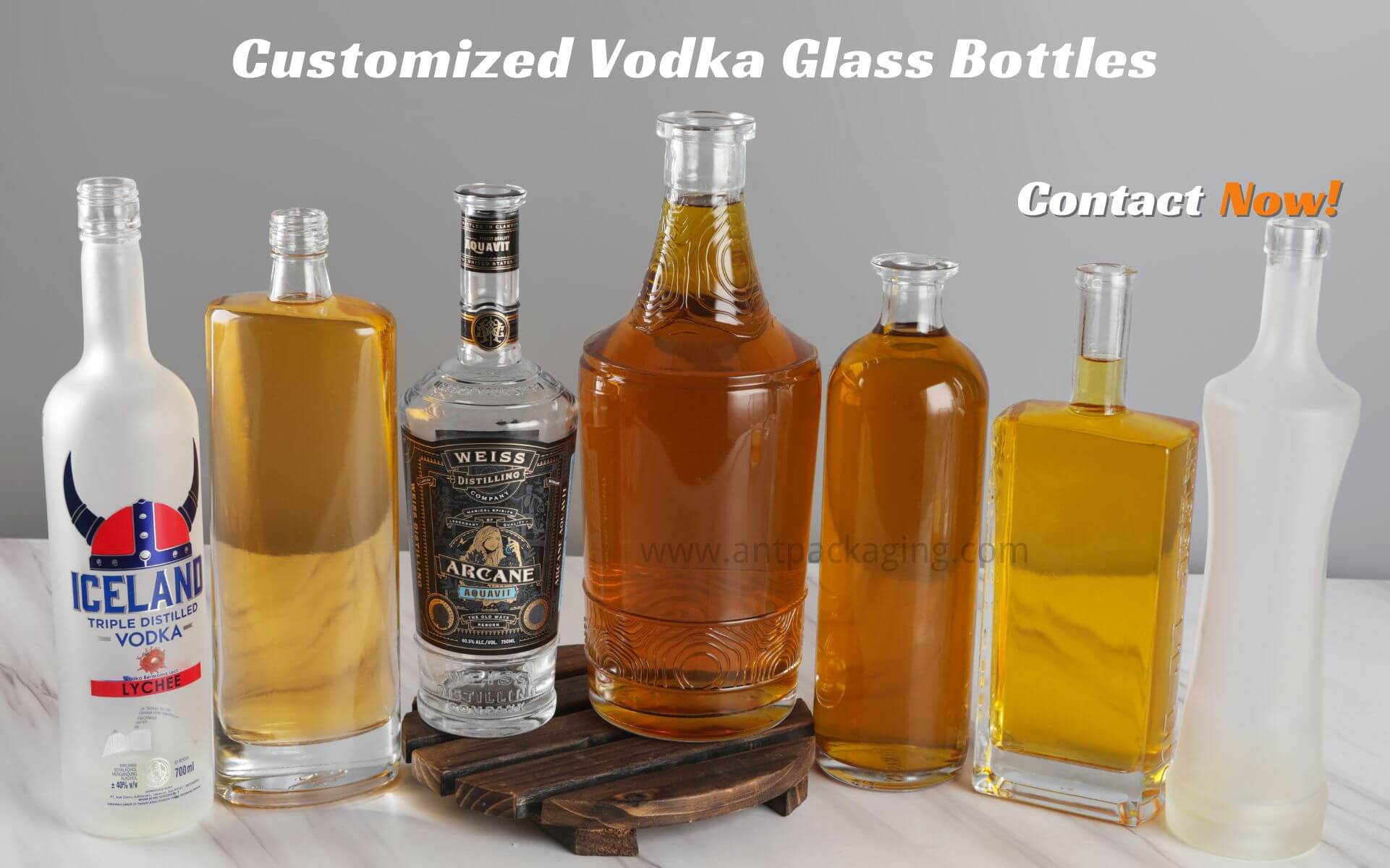 vodka glassflaske design